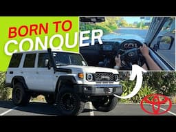 Toyota LC70 LX Wagon 2.8T - POV Drive Review (On-road) - Tough & Raw | 150kW 500Nm