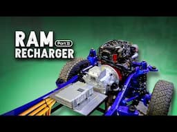 Mounting the Generator, Custom Fuel Tank & Exhaust! #RamRecharger [EP11]