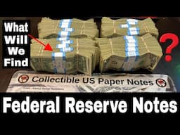 Searching 2,000 Federal Reserve $1 Bank Notes for Rare Star Notes