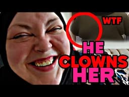 foodie beauty's MYSTERY BACK BULGE & SALAH CLOWN HER - livestream reaction