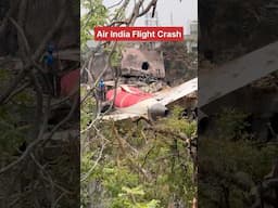 Ahmedabad Flight Crashed spot 😱 #shorts