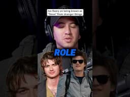 Joe Keery on being known as “Steve” from stranger things