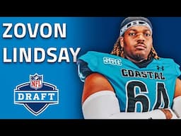 Zovon Lindsay Interview | Coastal Carolina OT Preparing for the NFL Draft