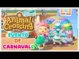 ANIMAL CROSSING NEW HORIZONS - LLEGA EL CARNAVAL CON CONGA