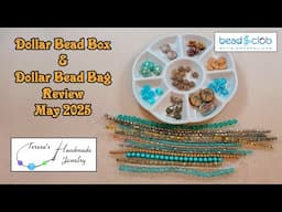 Dollar Bead Box & Dollar Bead Bag Review | May 2025 #dollarbeadbox #beading #diybeadedjewelry