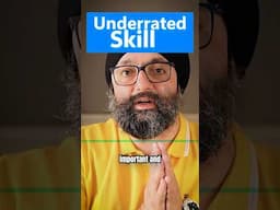 Most Underrated Skill !! #skills #career #jobs
