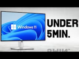 How to Install Windows 11 Onto a New PC [2025]