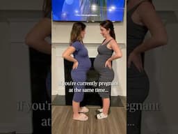 If you’re pregnant at the same time.. #baby #pregnancy #newmom