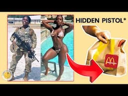 SEXUAL RELATIONSHIPS on US Army Bases in Afghanistan, and hiding pistols in McDonald's Bags