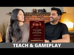 Wizards of the Grimoire: Shifting Sands - Teach & Playthrough