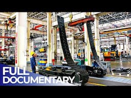 Massive Excavator Manufacturing: Inside Sany's Mega Factory | FD Engineering