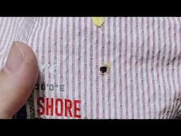 The perfect stitch to fix a complicated hole in your shirt in a stunning way / do it yourself
