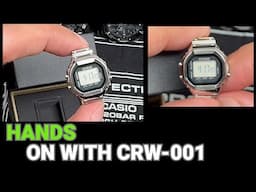 Hands on with Actual Casio RING WATCH:  CRW-001 - NOT images like other channels - Unboxing, Review!
