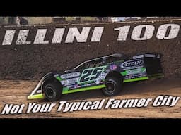 Not your typical FARMER CITY at the ILLINI 100 with the WORLD OF OUTLAWS!!