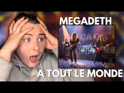 MEGADETH - A Tout Le Monde REACTION! -First Time Hearing!
