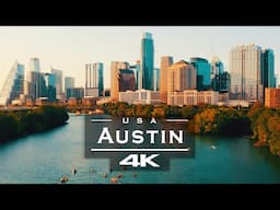 Austin - Texas , USA 🇺🇸 - by drone [4K]