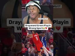 Draymond Green playing wrong Sport😭💔 #nba