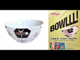 Kelloggs Football Bowl Offer & Advert (2002 & 06)