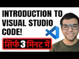 Introduction to Visual Studio Code