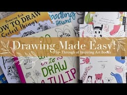 Drawing Made Easy! Flip Through of Inspiring Art Books