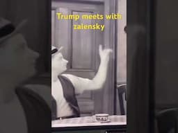 Trump meets with zalensky #funny #comedy #jokes #trump