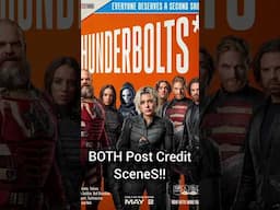 BOTH Thunderbolts POST CREDIT SceneS & Movie Review Info!! 😎💯🤯🤣❤️🥳🍿👌