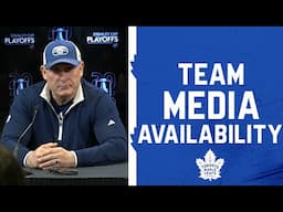Maple Leafs Media Availability | RD1 GM4 Pre Game at Ottawa Senators | April 26, 2025