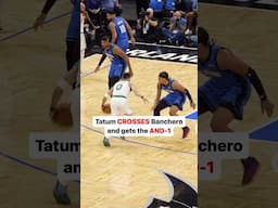 Jayson Tatum CROSSES Banchero and gets the AND-1