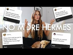NO MORE HERMES, LUXURY CLEANSE, WEALTH, ACNE, DIETS, THE PILL Q&A | VICTORIA