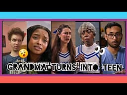 IT'S HARD BEING YOUNG & OLD!! Reacting To Teen & Grandma SWAP LIVES For 1 Week, Dhar Mann Studios!!