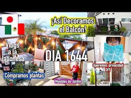 Colocando Paneles de MADERA + ¡Así Decoramos Nuestro BALCÓN! 🌴  JAPÓN - Ruthi San ♡ 27-05-25