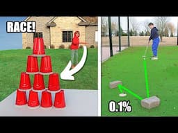 AMAZING Trick Shot RACE