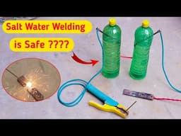Is This Really Working? Salty Water Welding System #experiment