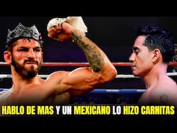 Con corona.. Se creyo el Rey de los Mexicanos y uno lo QUEBRO en segundos