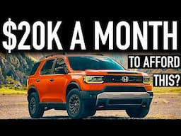 The ABSURD Cost of Affording a 2026 Honda Passport
