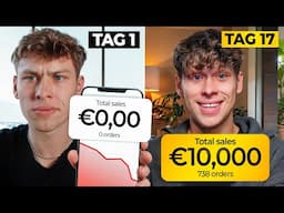 Von 0 auf 10.000€/Monat mit Shopify Dropshipping als Anfänger
