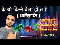 मार्केटको संकेत बुझ्नुस के हुनखोज्दैछ ? माथि कि तल ? NEPSE 📈Technical Analysis by Shankalpa dhakal✅