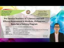 Mahawan Alvin M_Pre-Service Teachers’ ICT Literacy and Self-Efficacy Assessment in Masbate