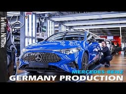 2026 Mercedes-Benz CLA Production in Germany [4K]