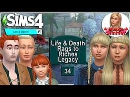 Skeptical Reaper? Pt 34: Life & Death Rags to Riches Legacy Challenge (Sims 4)