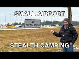 Small Airport Stealth Camping