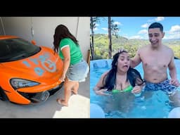 Try Not To Laugh Watching Isaac Cervantes TikTok | Funny Isaac and Andrea TikTok Compilation Part 1