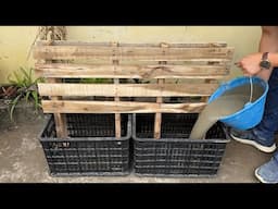 3 GENIUS Ideas from Wood Pallets and Cement / DIY Garden Decor Easy