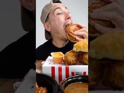 KFC cheat meal #mukbang #asmr #eatingsounds