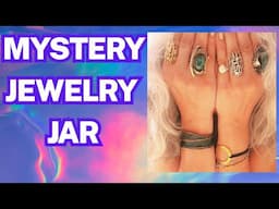 Mystery Jewelry Jar Unboxing Antique Mall Treasures