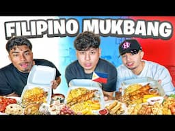 TRYING FILIPINO FOOD FOR THE FIRST TIME (FUNNY MUKBANG)