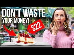 12 Ways Tourists WASTE Money in New York