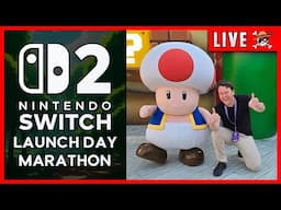 NINTENDO SWITCH 2 LAUNCH DAY MARATHON! - RogersBase LIVE