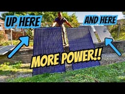 My New Panel Setup Gives Me MORE Solar Power