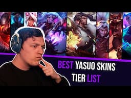 YASUO SKINS TIER LIST! - TheWanderingPro